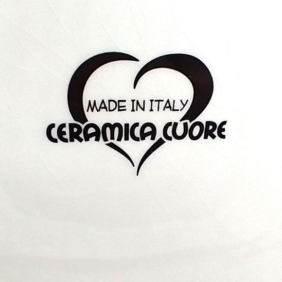 CERAMICA CUORE Made In Italy 15.5 in. Round Hand Painted Platter - Picture 5 of 6